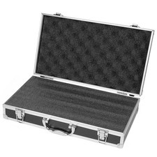Medium Size Audio Device Microphone Carrying Case, Customizable case with Pre...