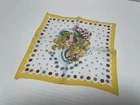 Candy Printed Fabric Handkerchief 21cm x 21cm Kyoko Mizuki Yumiko Igarashi