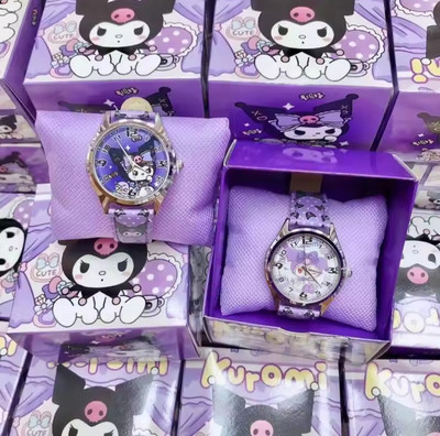 Armbanduhr Kinder Mädchen Hello Kitty and Friends KUROMI 