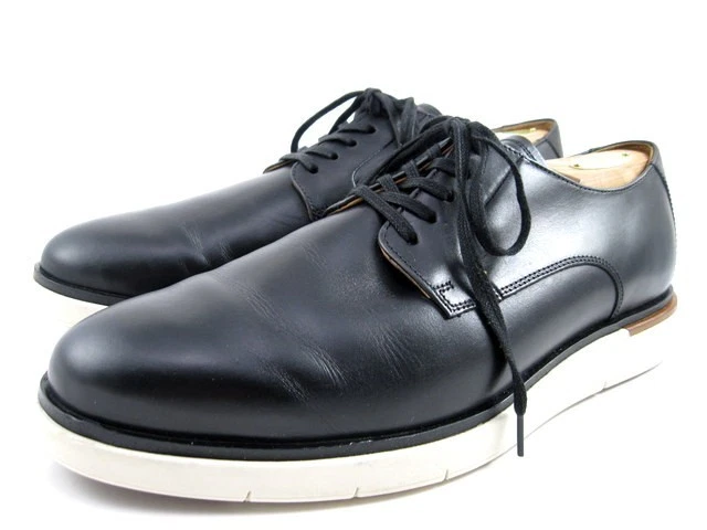 Allen Edmonds "CARSON" Leather HYBRID LACE-UP Derby 10.5(L) & 10(R) D Black(632N - Image 4 of 4