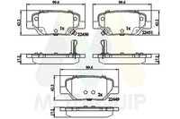 Motaquip Bremsbelagsatz Scheibenbremse LVXL1891 FüR Fiat Tipo 357HXN1A 357WXN1A