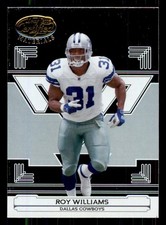 ROY WILLIAMS DALLAS COWBOYS 2006 DONRUSS LEAF CERTIFIED MATERIALS CARD# 43