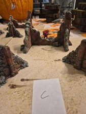 Warhammer 40k 3d printed battlefield terrain