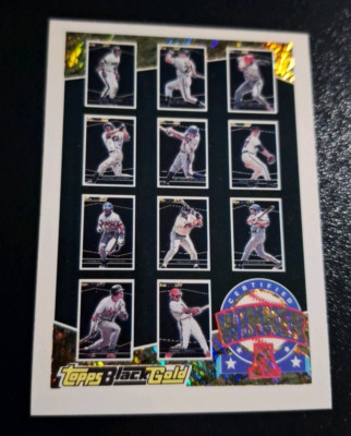 1993 TOPPS BASEBALL BLACK GOLD CERTIFIED WINNER A BARRY BONDS ++ NRMT-MT L@@K!