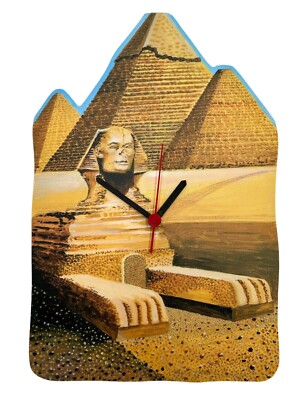 Pyramidenuhr - Pyramidengeschenk - Ägypten Uhr - Sphinxuhr H22-C