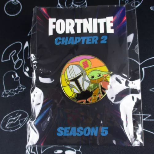 Fortnite Pin Chapter 2 Season 5 Employee Exclusive Mandalorian Grogu Baby Yoda
