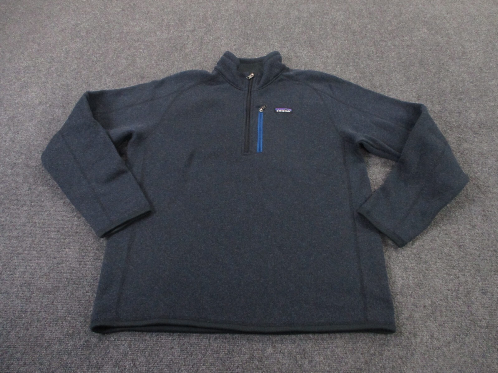 Patagonia Men L Blue Better Sweater Fleece Pullover for Hiking & Outdoor