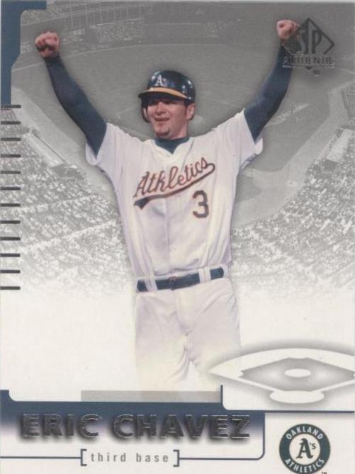 2004 SP Authentic - Eric Chavez #49 - 1 of 1