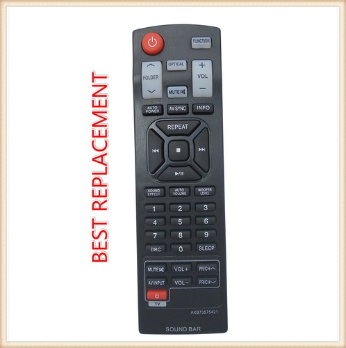 AKB73575421 Replace Remote for LG Soundbar NB3532A NB4530B NB3530A - Picture 2 of 8