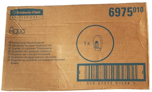 Kimberly Clark 6975010 Toilettenpapierspender nicht verriegeln Großpackung gefaltetes Papier - Bild 7 von 9