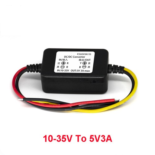 DC12V 24VTo 5V3A 5A 10A Car Buck Power Converter Retrofit Power Supply - Picture 2 of 6