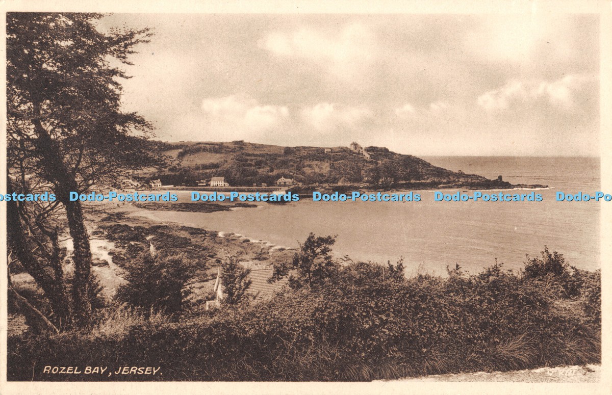 R472513 Rozel Bay Jersey G 2111 Sepiatype Postcard Valentines