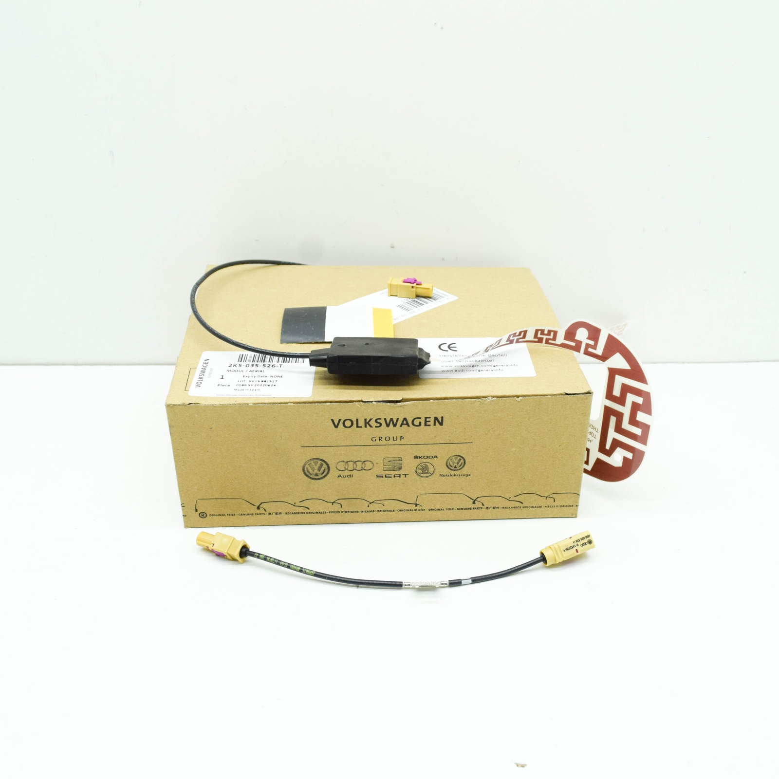NEW VOLKSWAGEN CADDY 2K AERIAL MODULE 2K5035526T ORIGINAL 2K5-035-526-T