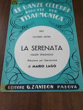 Spartiti musicali antichi-la Serenata walzer Spagnolo