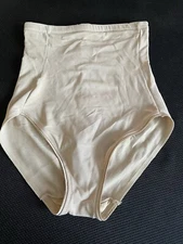 Naomi & Nicole Beige Comfort Hi Waiting Shaper #775 Size Large
