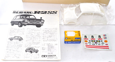 Vintage Tamiya Subaru R-2SS 1/18 Scale Fully Motorized Model Kit