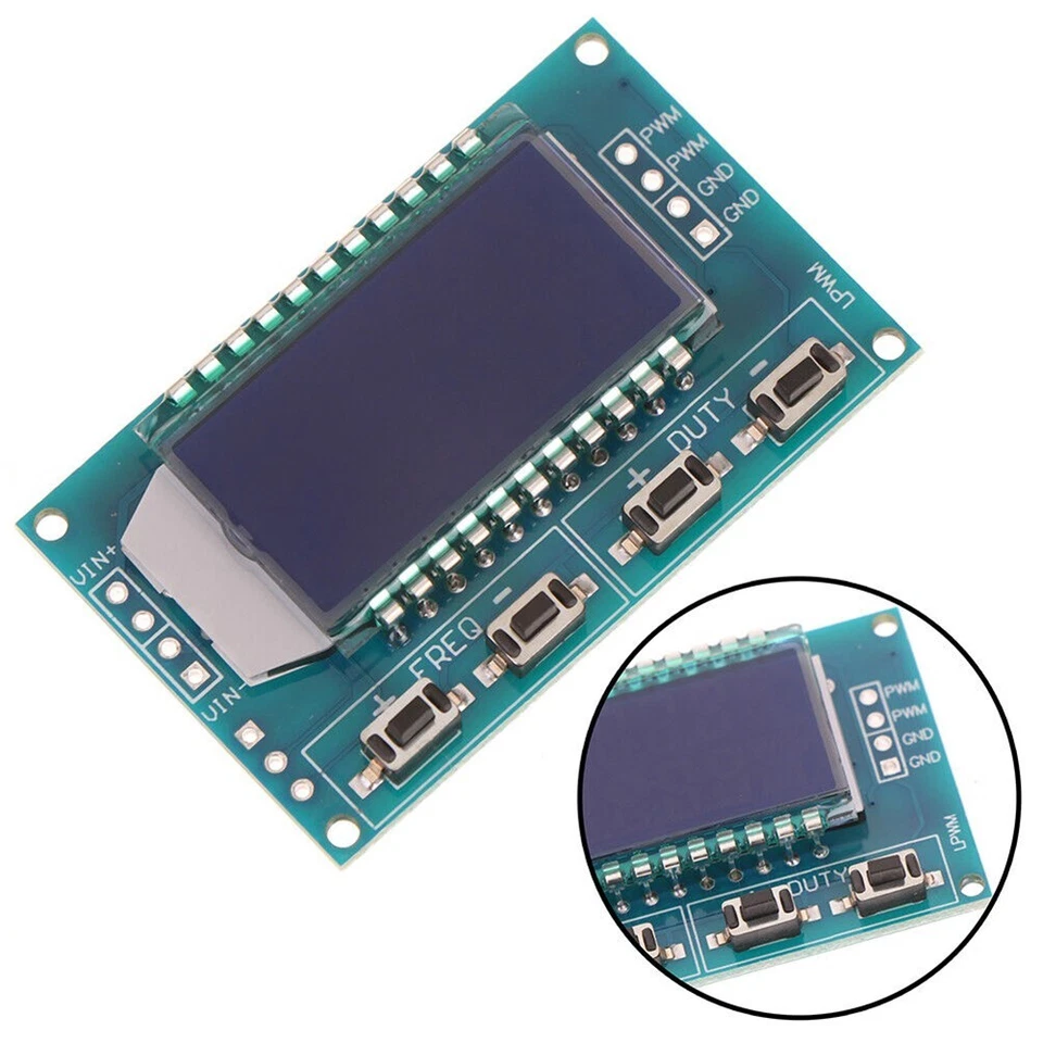 Signal Generator PWM Pulse Frequency Duty Cycle Adjustable Module Square Wave - Image 3 of 4