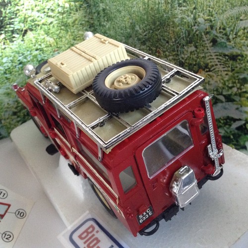 🔥Lot vintage🚗 POLISTIL LAND ROVER TRANS AMERICA TOUR 1:25 🔥✨ STREPITOSA✨ - Foto 17 di 24
