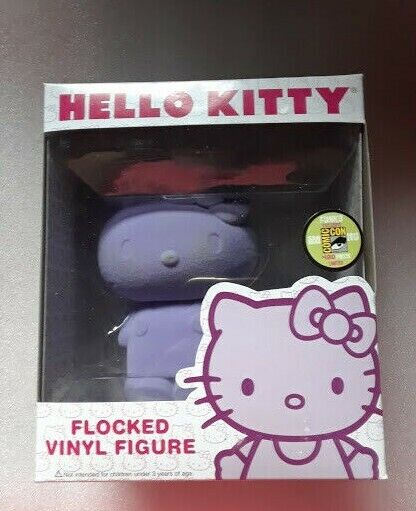 Funko Vinyl Hello Kitty Flocked Purple SDCC Exclusive 1/480 Piece | eBay