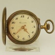 Rar CHRONOMETRE Pocket Watch Men's no fusee duplex chronometer repeater roskopf