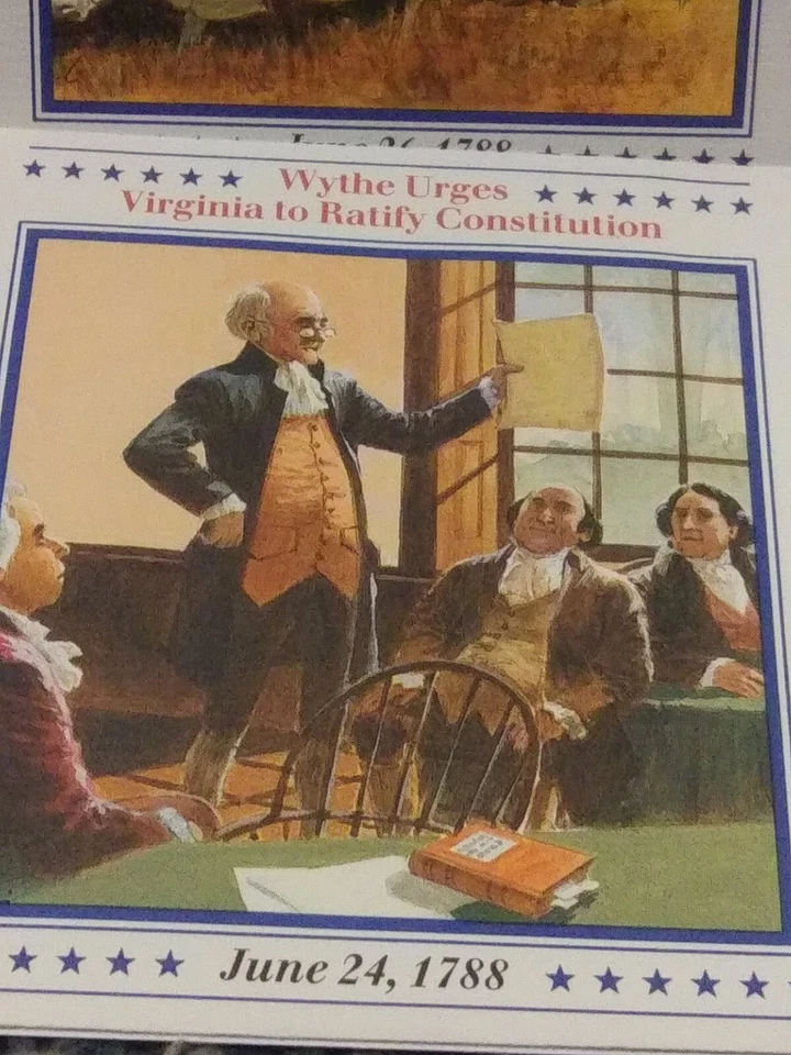 2 U. S. CONTITUTION BICENTENNIAL COVERS VIRGINIA 1988 - Image 4 of 4