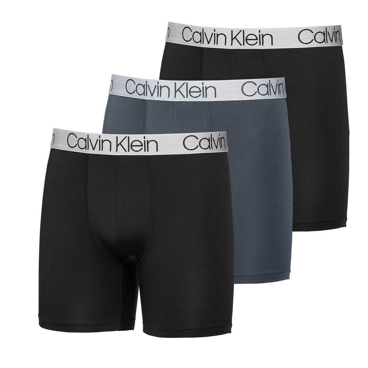 Calvin Klein, 3 Pk Men's Chromatic Microfiber Boxer Brief (Choose Size +  Color)