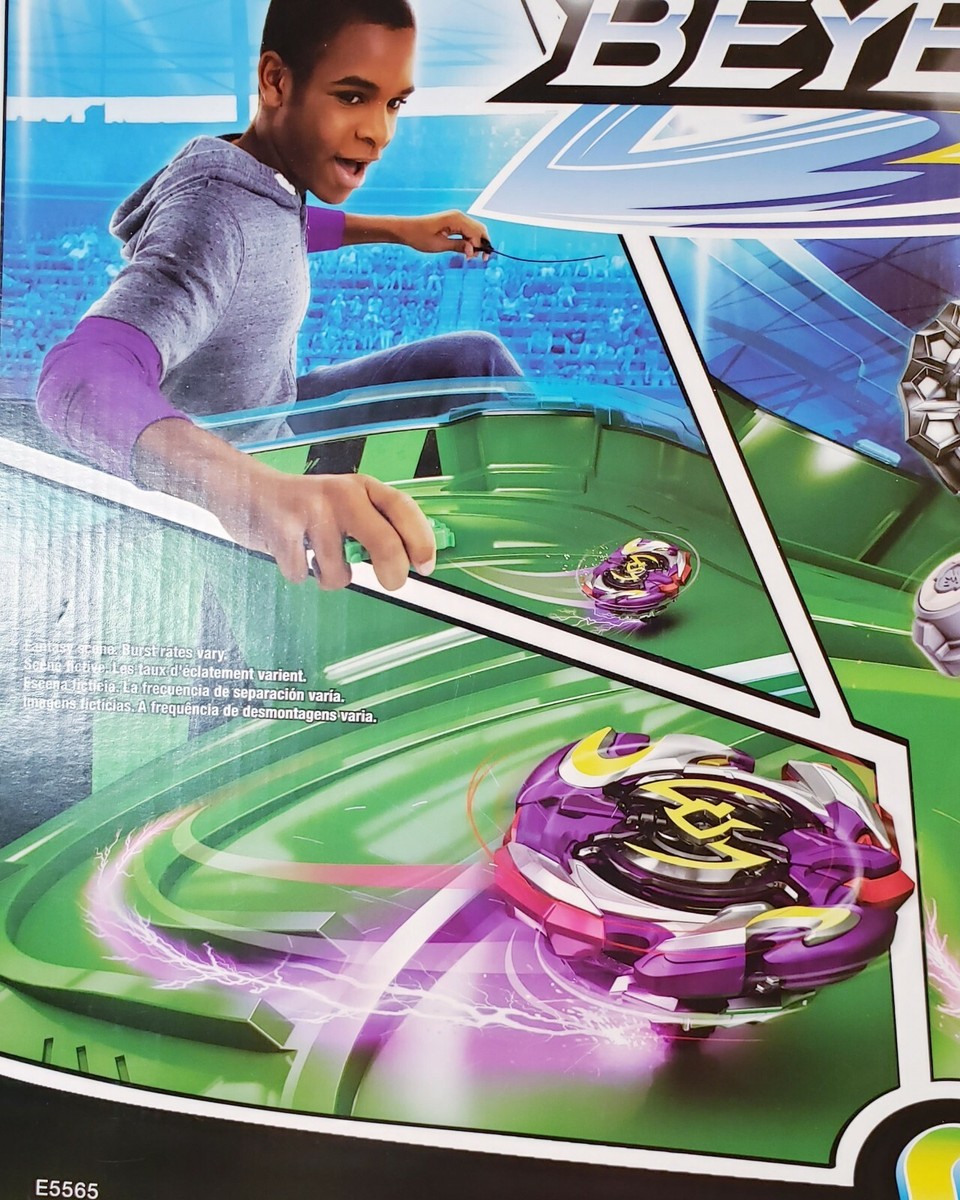 Beyblade Burst Turbo SlingShock Cross Collision Battle Set Game