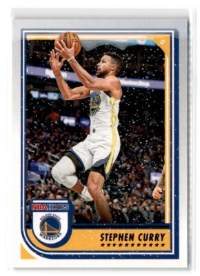 Stephen STEPH Curry 2022-23 Panini NBA Hoops WINTER PURPLE #223