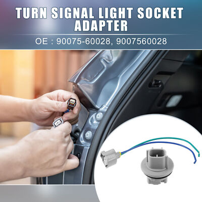 Turn Signal Corner Light Socket & Connector For Toyota Lexus Mazda