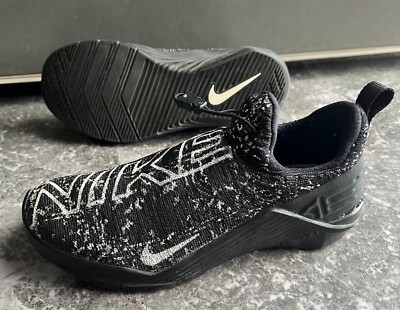 2020 Nike React Metcon Women's Size 8.5 Shoes BQ6046-010 Black White slip-in og