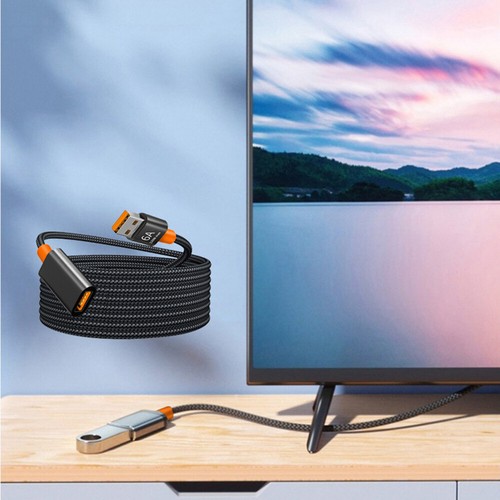 USB 3.0 Extension Cable Extender Cord Data Cable Female To Male Printer TV 6A ♪ - Picture 5 of 14