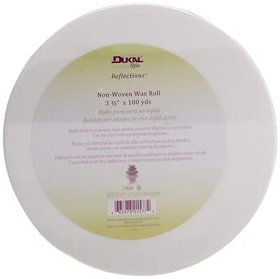 Dukal Spa Wax Roll Non-Woven Residue-Free Material, 3.5" x 100 yds. Roll