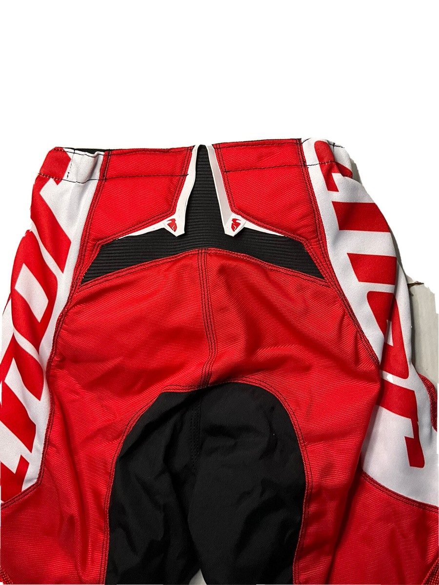 Thor Phase S8 Motocross Pants Men's Red/ Black Racing Motorcycle