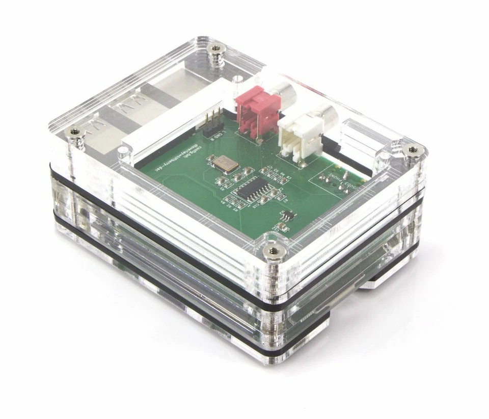 Zebra Tall Top HAT Black Ice Case~for Raspberry Pi 3B+, 3, Pi 2 and B+~by C4Labs - Image 4 of 4