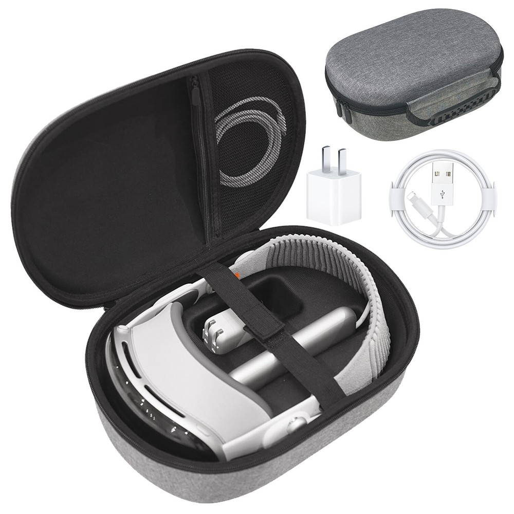 For Apple Vision Pro Waterproof Hard Case Organizer Large Capacity Storage Cover