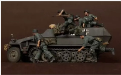 1:35 Demontage German Troops