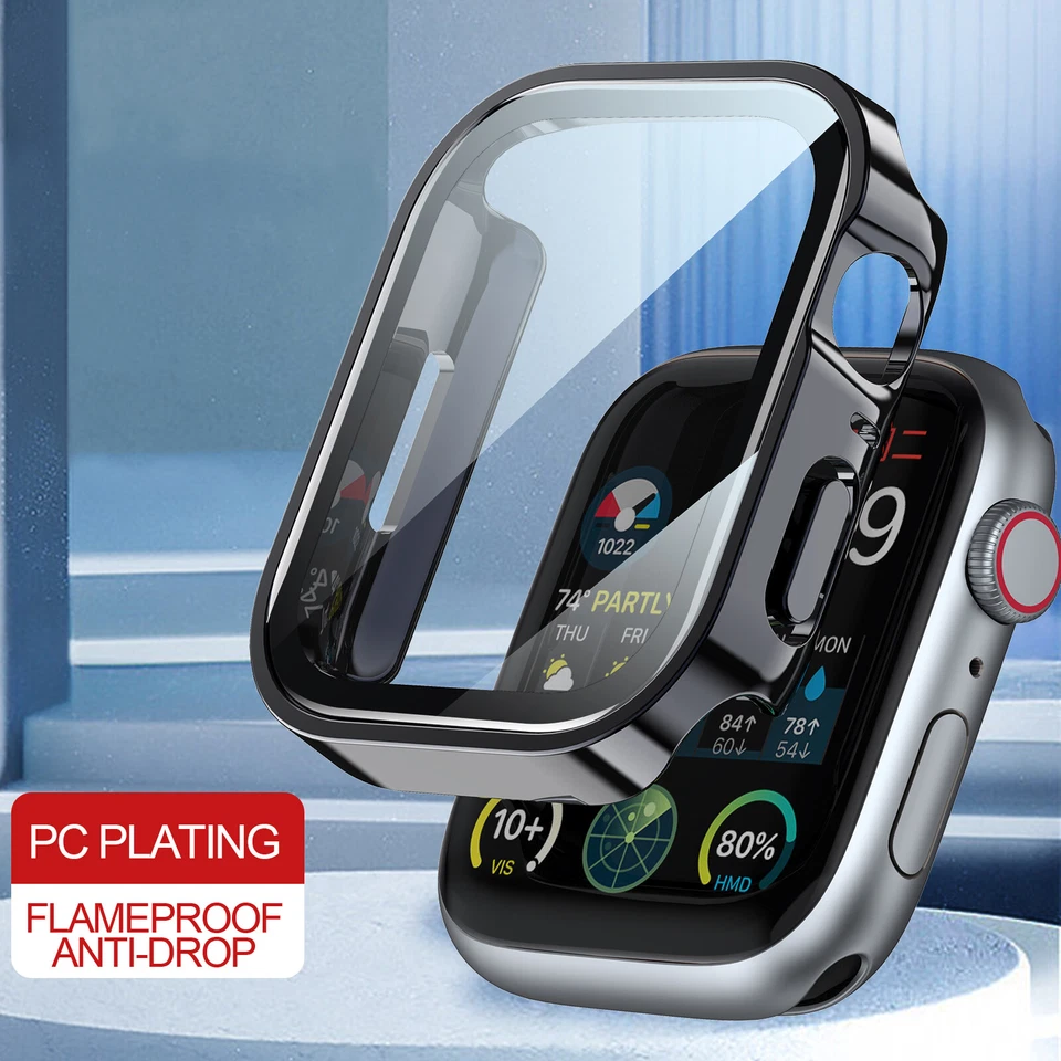 For Apple Watch Series 10/9/8/7/6/5/Ultra 2/1 Waterproof Case+Screen Protector  - Image 2 of 4