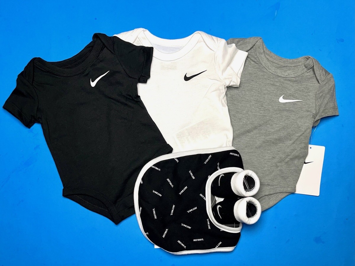 Baby Clothes Baby Nike Romper Set Nike Baby Essentials Pack Romper