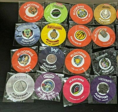 LootCrate Lootpins Enamel Pins & Pinbacks Pick your fave, save on multiples 