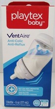 Playtex Baby VentAire Anti-Colic Wide Bottle - 6OZ 0M Slow Flow
