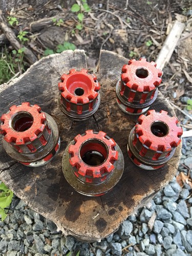 Ridgid pipe threder die 1/8,1/4,3/8,1/2,3/4 Inch  5 Dies Set - Picture 2 of 12