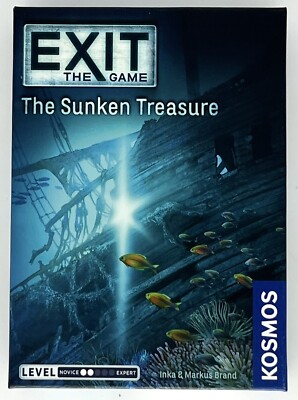 Exit The Game The Sunken Treasure Thames & Kosmos TAK 694050 Escape Room Card