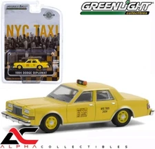 GREENLIGHT 30199 1:64 1984 DODGE DIPLOMAT NYC NEW YORK CITY TAXI