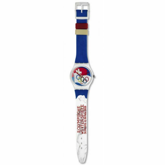 New Condition* Swatch Olympic Specials ST MORITZ 1928 GZ134 Watch