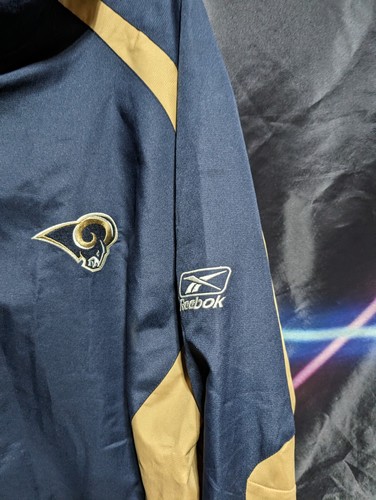 NFL Team Apparel Reebok Los Angeles Rams Full Zip Windbreaker Jacke Gr. XL - Bild 2 von 8