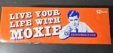 Moxie Soda 12 OZ= 12PACK    12-355 MLCANS         LIVE YOUR LIFE WITH MOXIE!