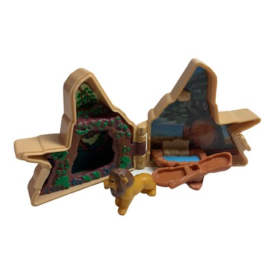 Disney Lion King Pride Rock Toy RARE 90s Lion Cartoon Play Set