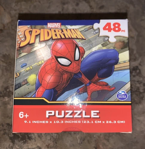 Marvel Spider-Man 48 Piece Puzzle. 9x10”. Good conditioned 