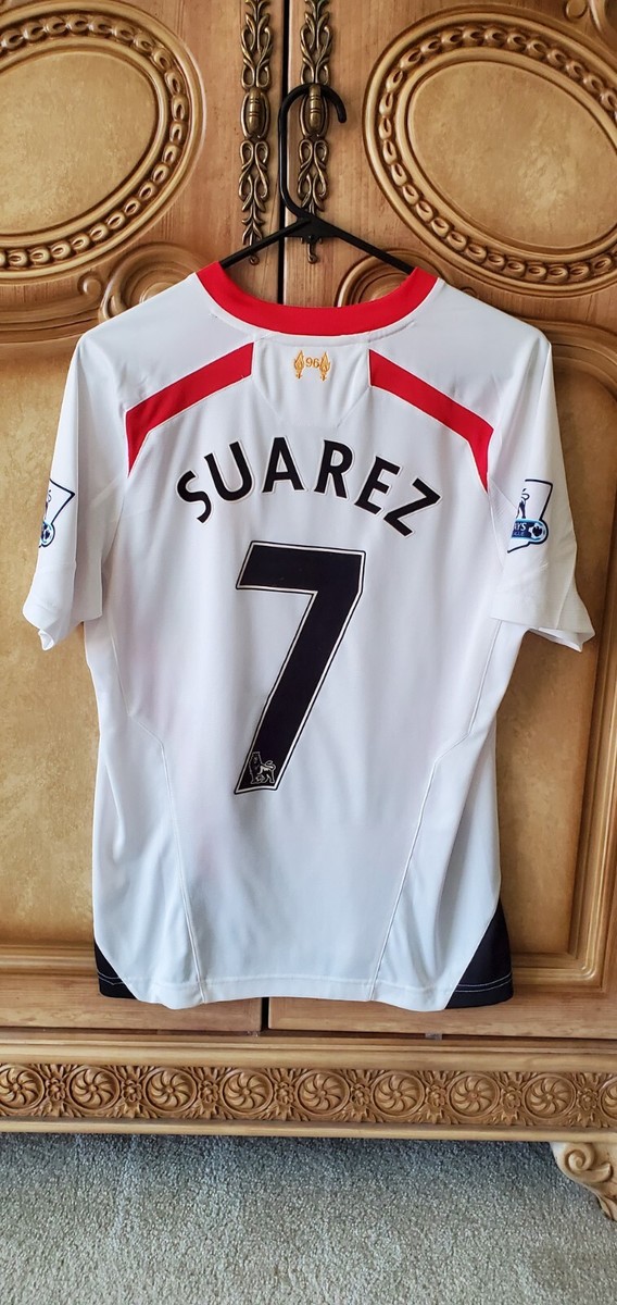 New Balance Warrior Liverpool 2013/14 away jersey; Suarez; Small