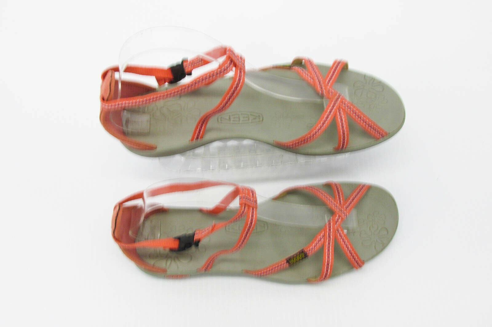 Scarpa donna Keen La Paz taglia 10 5M sandalo sportivo cinturino alla caviglia usata qp